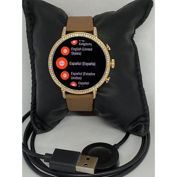 Fossil Gen 4 Authentic Digital Dial Smart Watch Custom Band FTW6011 CO255 - Picture 1 of 12